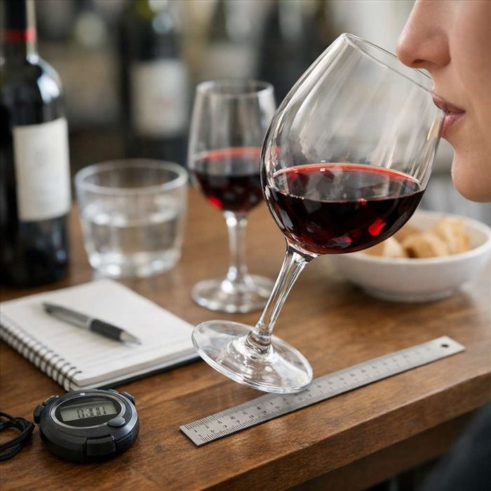 Comment mesurer la longueur en bouche d'un vin ? Guide simple