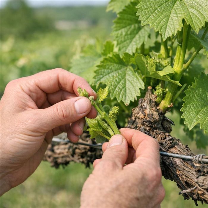 Quand effectuer l’ébourgeonnage de la vigne ? Guide complet