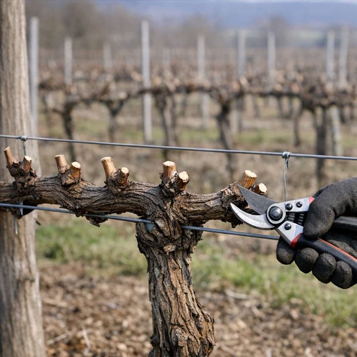 Comment tailler une vigne en cordon de Royat ? Guide complet