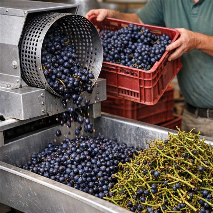 Égrappage : définition et principes pour mieux comprendre le vin